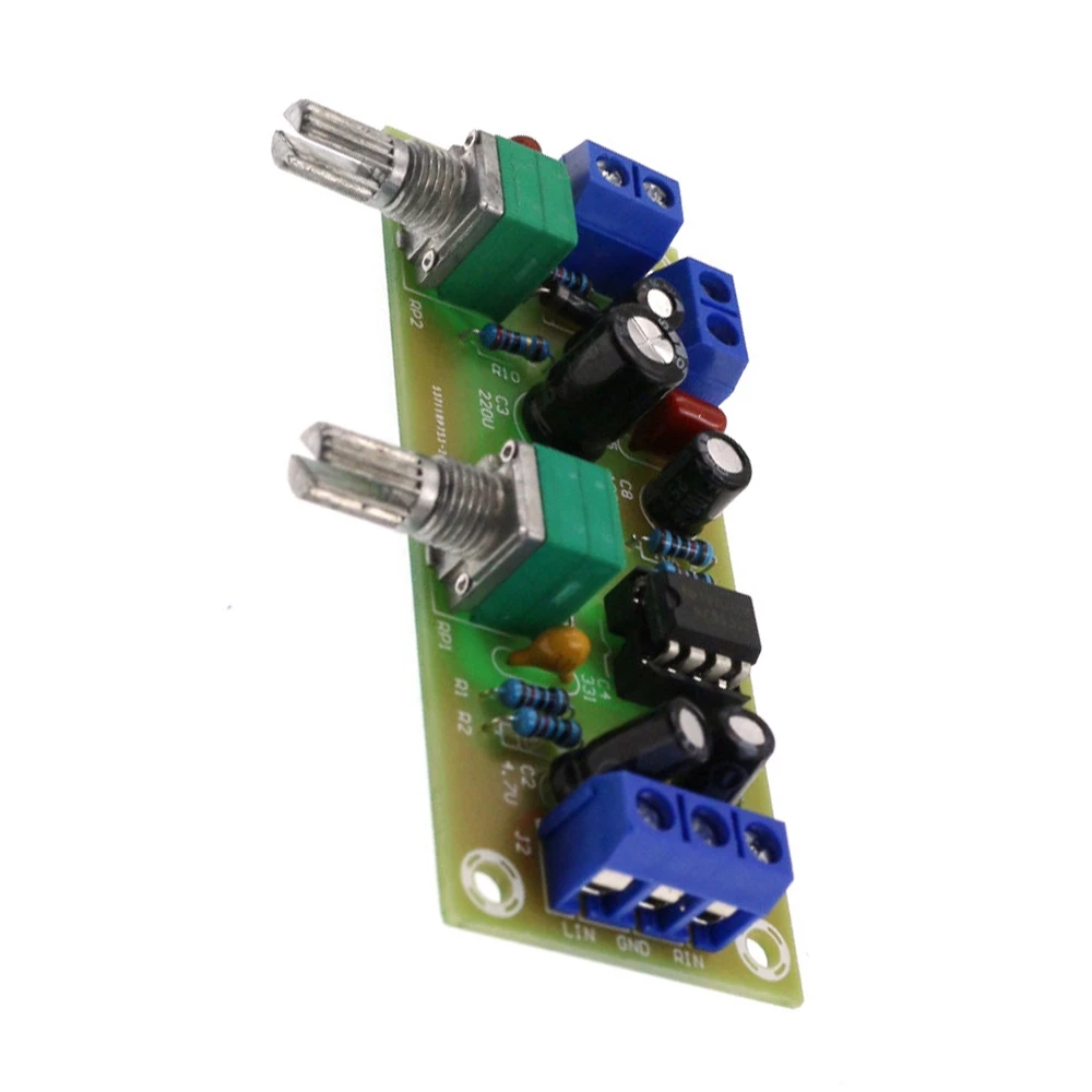 10-24V Subwoofer Pre Board Front Finished Board Subwoofer Pre Board Single Power Low-Pass Filter Board