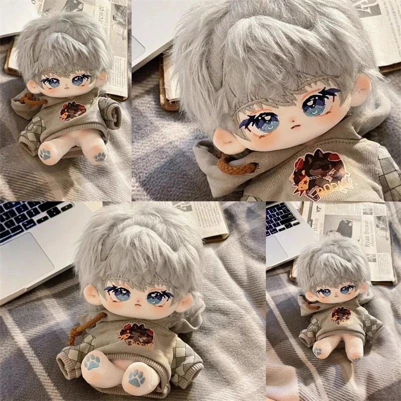 Love And Deep Space Aster SHENShen Attribute 20cm Cotton Doll Rubber Band Ear Naked Doll Cute Doll Gifts For Girls Men New