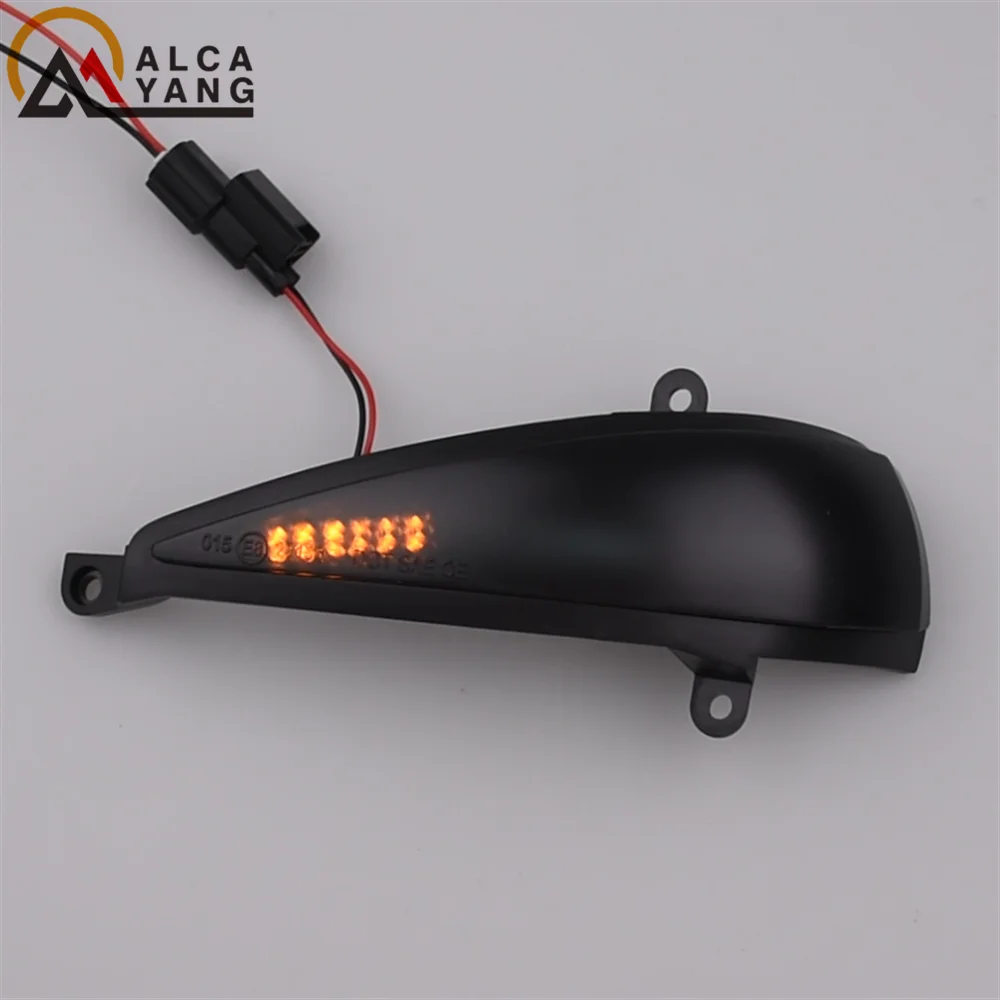 2X Dynamischer Blinker LED-Blinkleuchte Seiten-Spiegel-Lampe für Honda Civic 8. Generation MK8 Hatchback 3D 5D 2006 2012 FN2 FN FK – Detail 5