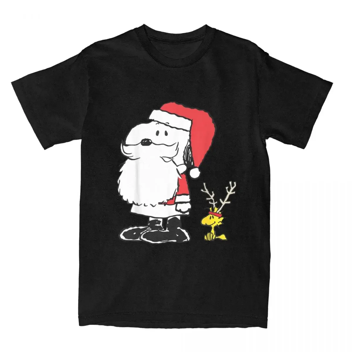 Holiday Snoopy T Shirts Graphic Streetwear Vintage Men Women Cotton Oversized Harajuku Short Sleeve Amusing Casual Funny Tops