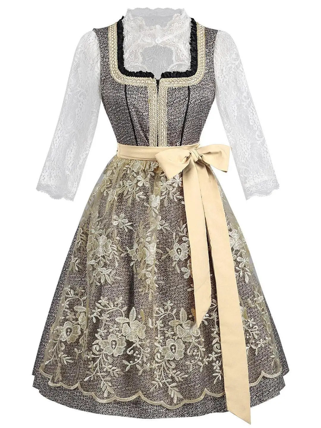 

Традиционный баварский костюм Доктора Женская одежда для Хэллоуина Пивной фестиваль Этническая женская мода Сценическое представление Доктор