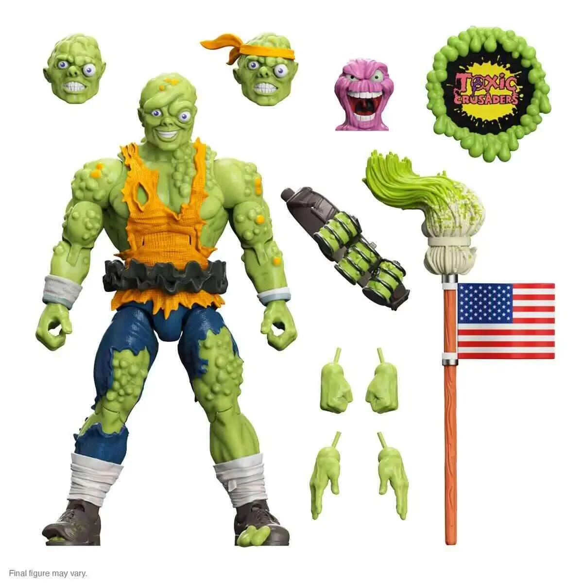 ในสต็อก 16 ซม.Action Figure Super7 Poison Man Wave 3 Poison Devil Waste สุนัข Fallout Ranger Hand Collection ของเล่นของขวัญ