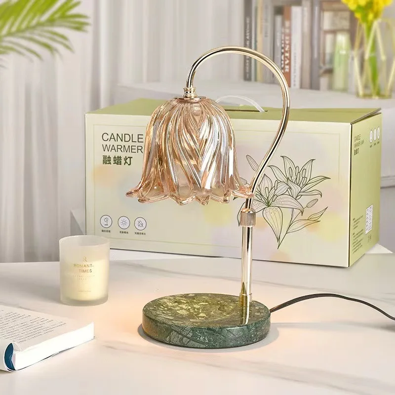 

Linglan aromatherapy lamp, wax melting lamp, bedroom decoration, timed temperature adjustment, desktop decoration table lamp