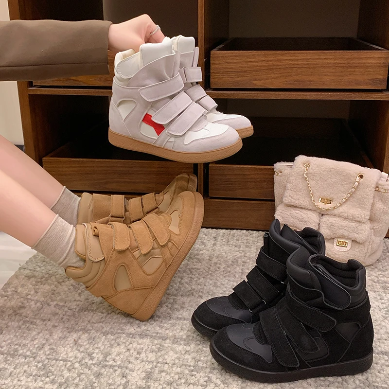 

Женские модные высокие повседневные ботинки 2026 года, элитные кроссовки на плоской подошве для женщин, дизайнерские ботильоны класса люкс, Botas Mujer