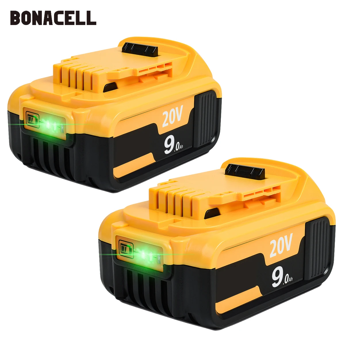 20V 9,0 Ah für Dewalt DCB200 Batterie MAX Lithium-DCB206 DCB207 DCB204 DCB203 DCB200-2