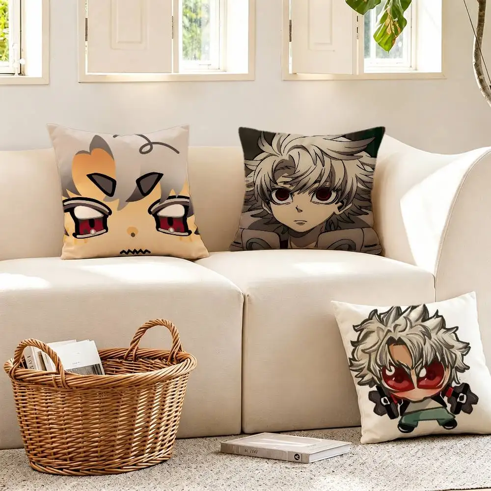 Anime G-Gachiakuta Rudo Pillow Case for Sofa Living Room Home office Decor Protective Cover