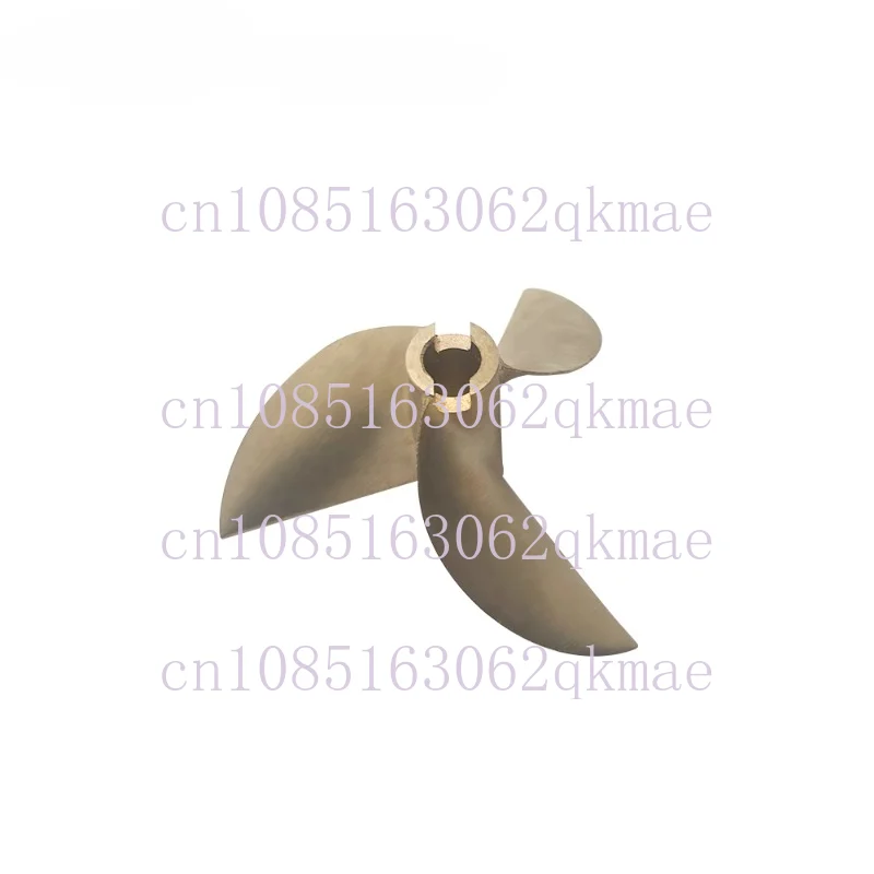 High-Precision Propeller Positive and Negative 4.76mm Three-Blade Copper Paddle Outer Diameter 48mm