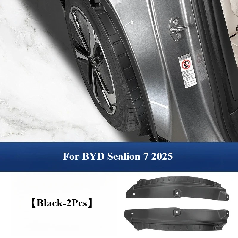 For BYD Sealion 7 2025 Car Front Rear Wheel Mud Flap Splash Guard Tire MudFlap Lining Fender Protector Decoration Accessories