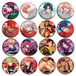 Anime Paradox Live Soft Button Pins Cartoon Idol Allen Sugasano Brooch Tinplate Round Badge Backpack Hat Badges Accessories Gift