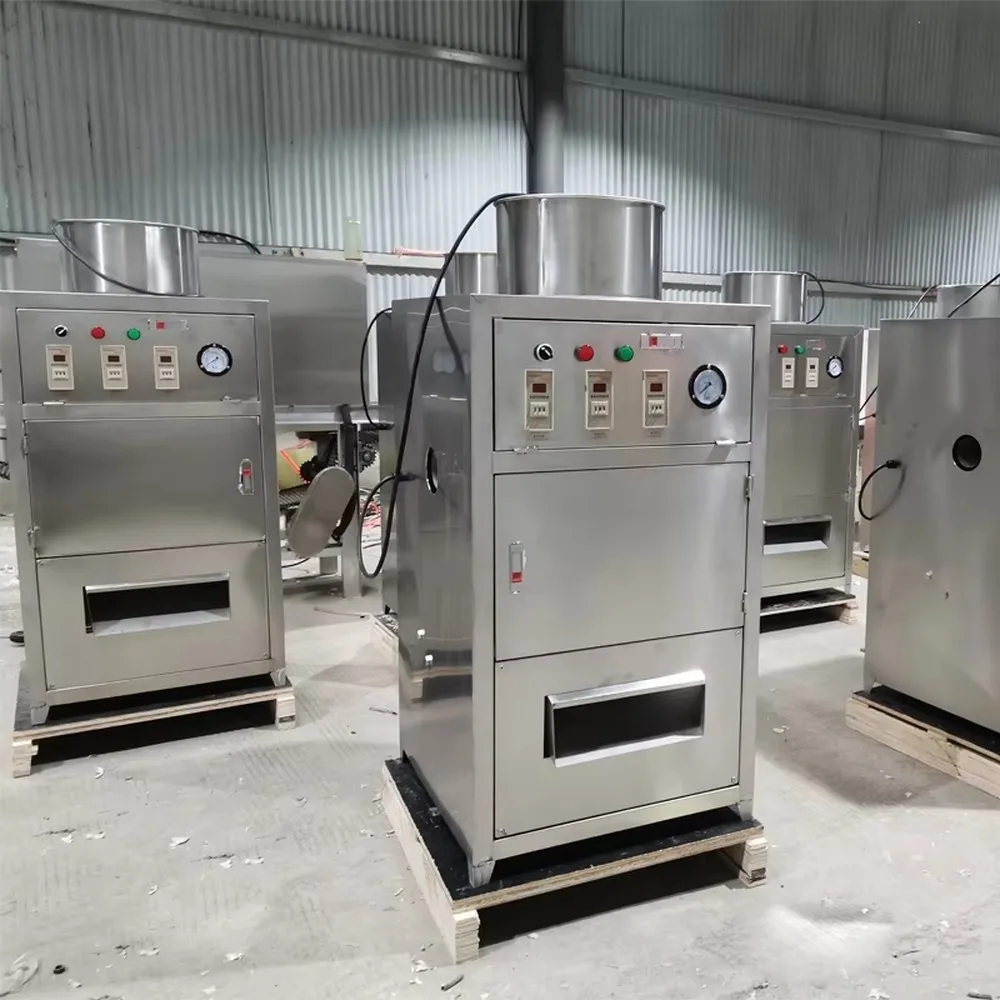 Semi-Automatic Garlic Peeler Machine Easy Clean Commercial Garlic Skin Remover Energy Saving for Hotel Catering Kitchen