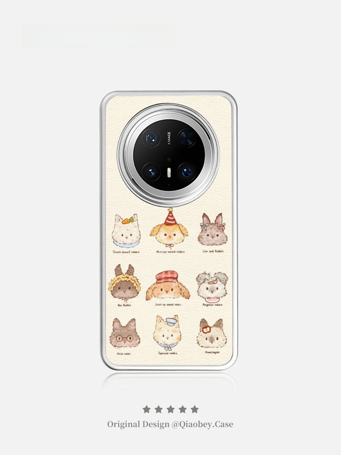 

Cute Rabbit Design Mate 80 pro Max Premium Feel Small Sheepskin Cartoon Pura 70 High End Exclusive Women's Phone Case