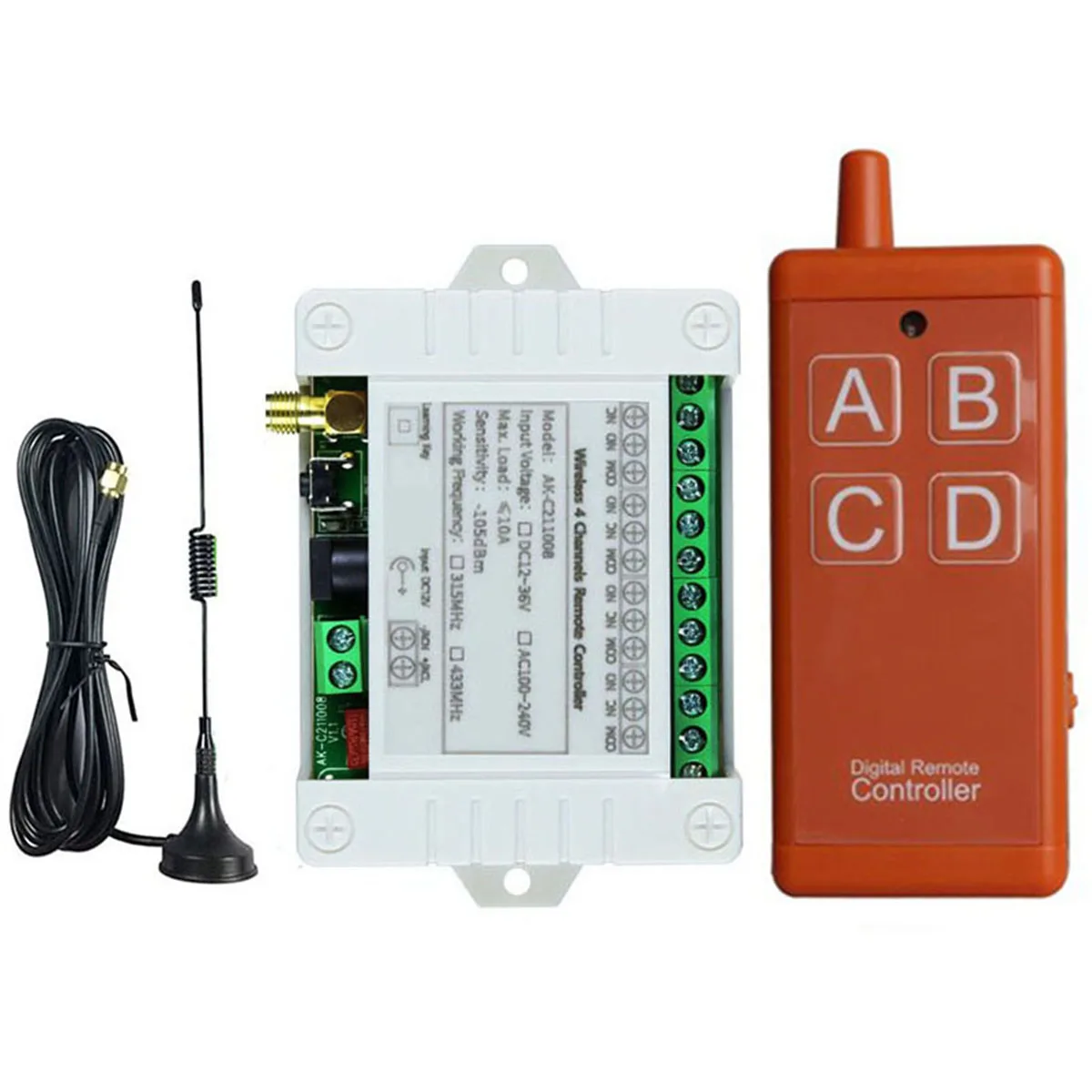 433Mhz DC12V 24V 36…