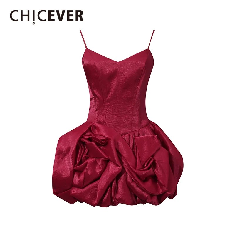 

CHICEVER однотонное базовое платье со складками, женское утягивающее платье без рукавов с v-образным вырезом, милые повседневные женские платья, летняя мода, стиль