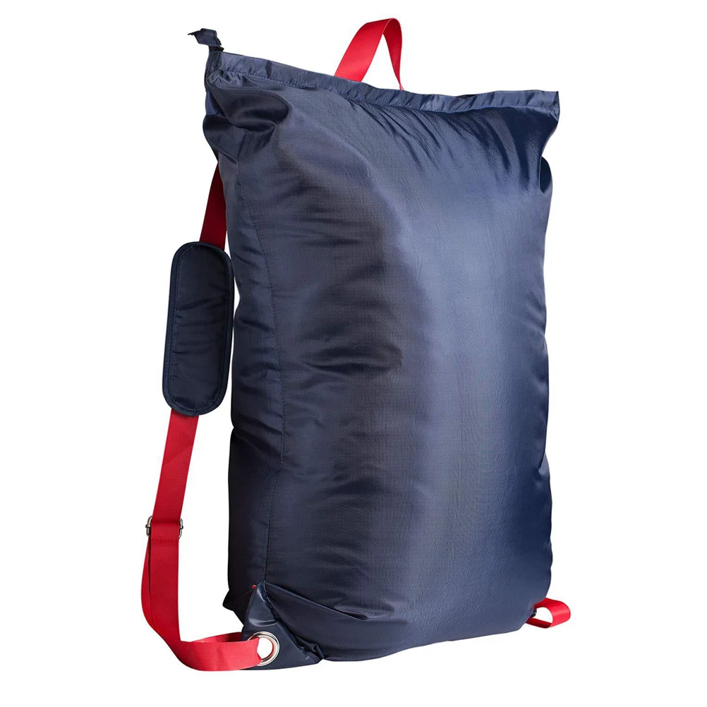 

Laundry Backpack Fabric Reinforced Sutures Dorm Apartment Clothes ganizer Dirty Water Proof Storage Bag Gifts