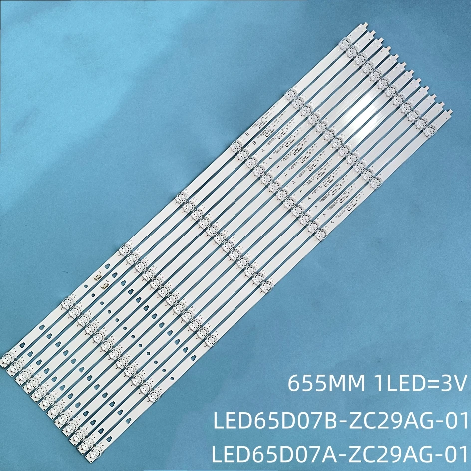 

LED Backlight strip For JVC LT-65MAW595 LED65D07A-ZC29AG-01E LED65D07B-ZC29AG-01E, 2018-03-31 7S1P 30365007031E 30365007032E