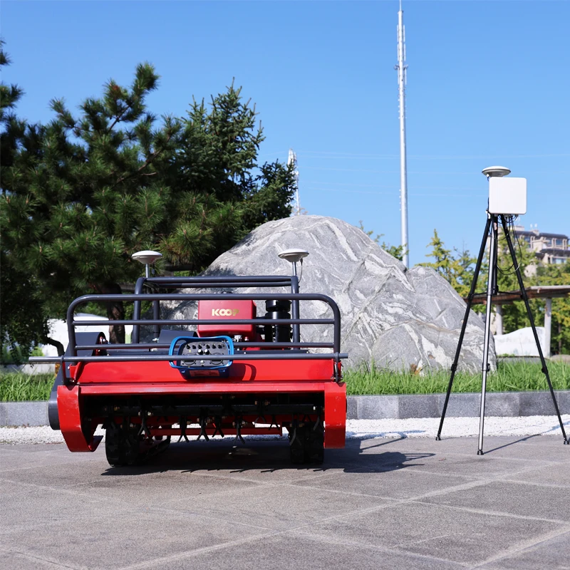 

Customized lawn mower, affordable 800mm power remote control lawn mower, agricultural lawn mower, track type