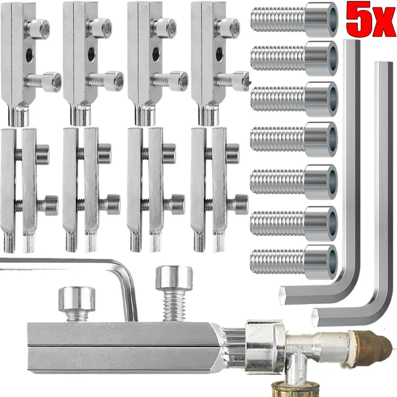 

Экстракторы для винтов из легированной стали, кран, треугольный клапан, экстрактор сломанной проволоки, комплект для ремонта поврежденных водопроводных труб, ручные инструменты