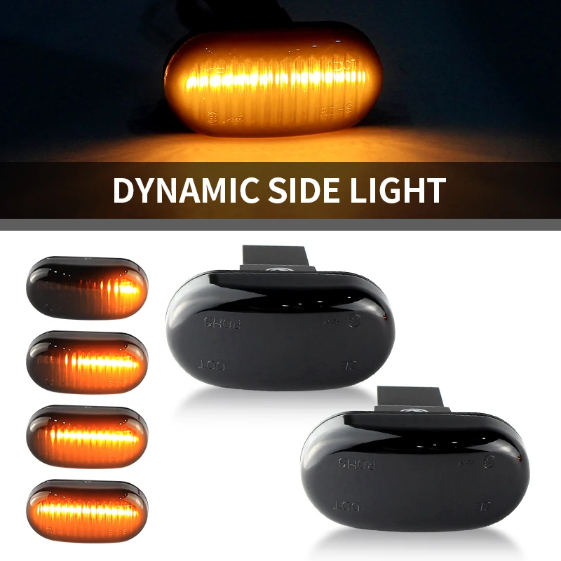 

LED Side Marker Signal Light For Suzuki Grand Vitara XL-7 Ignis Jimny Wagon R+ For Subaru Justy MK III For Opel Vauxhall Agila A