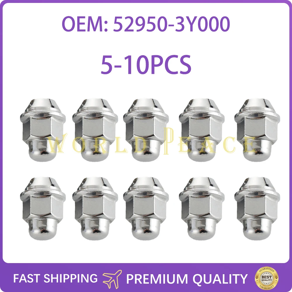 

5-10 шт. хромированные наконечники для колес 52950-3Y000 для Kia Forte Sorento для Hyundai sonata ix25 (creta) Elantra tucson accent 529503Y000