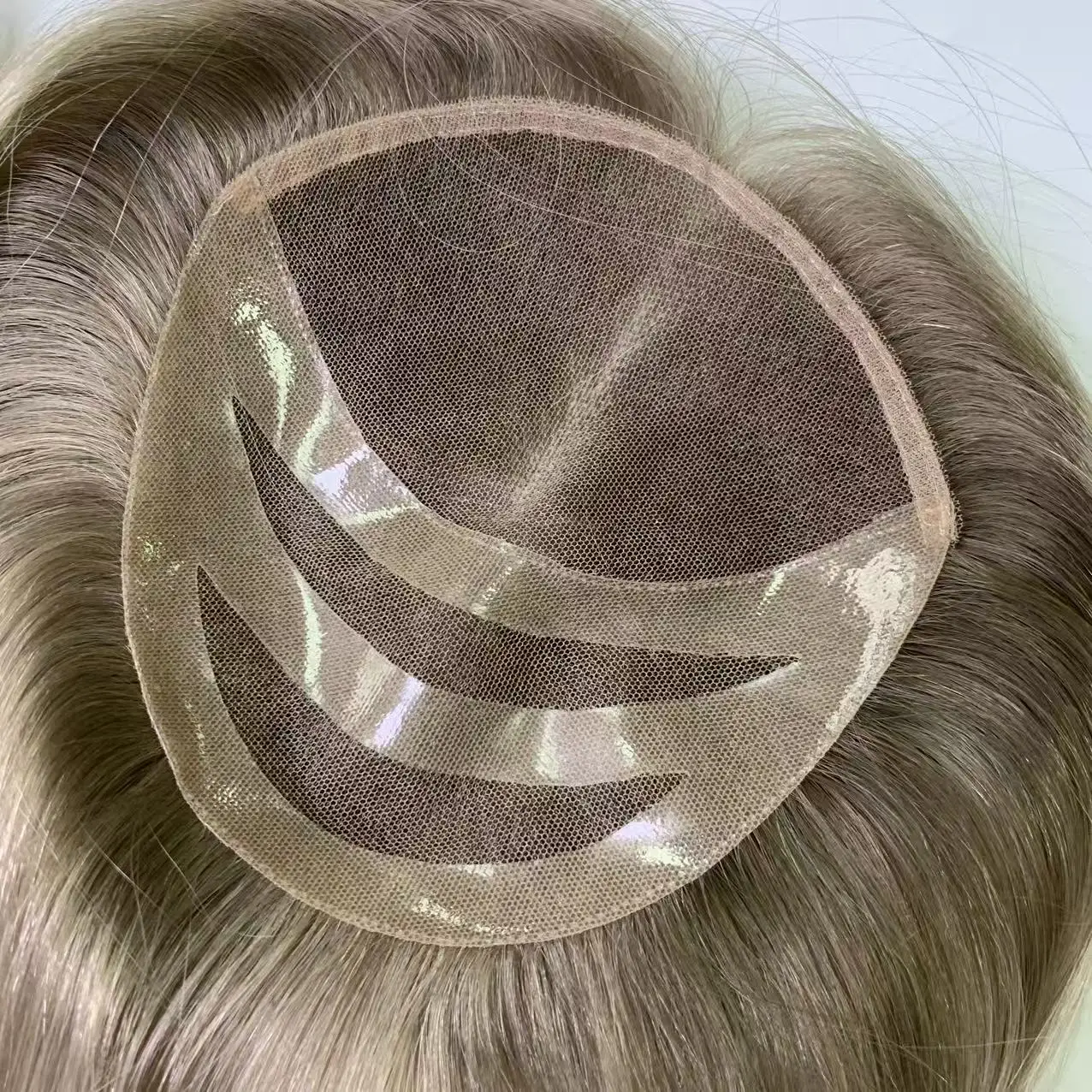5.5*6 Lace Base Hair Toppers European Raw Hair Women Toupee Invisible Free Part Hair Toppers Hair Extension