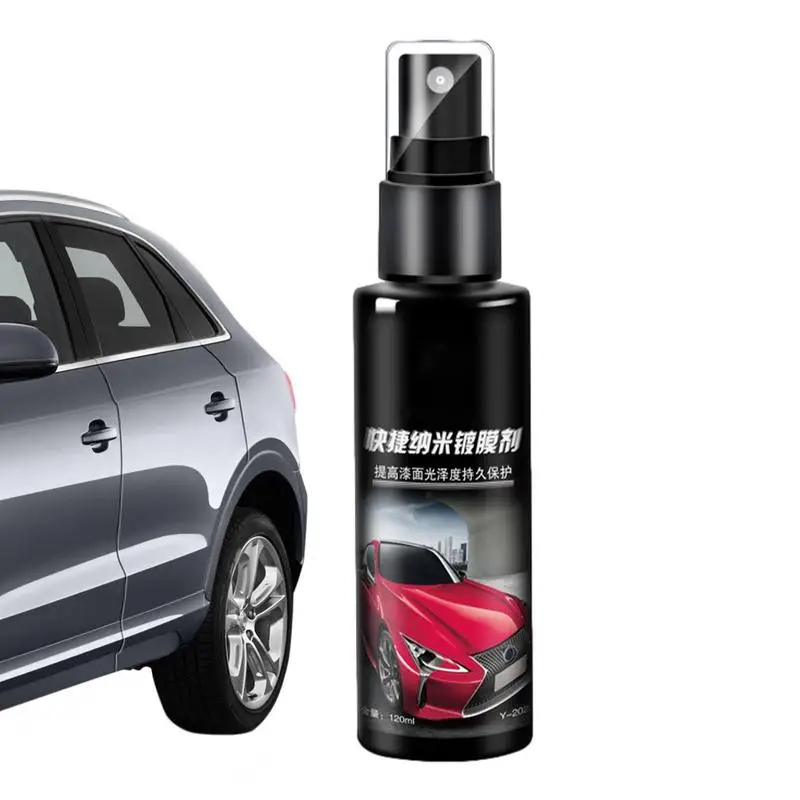 

120ml Auto Paint Coating Agent Car Ceramic Coating Agent Car Ceramic Nano Coating Spray Anti-UV Liquid Auto Cleaner Spray