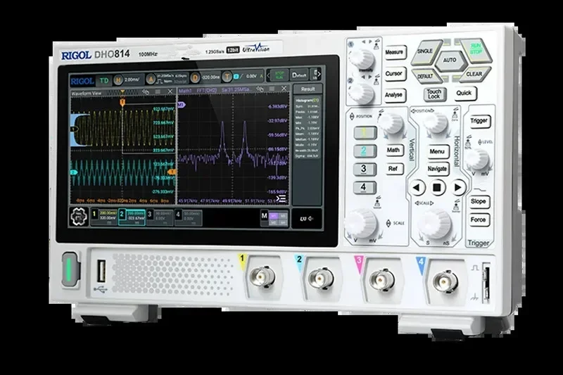 DHO802/DHO804/DHO812/DHO814 Canale 2/4 70/100 MHz canale 12 bit 1,25 GSa/Sec 25 MPt Profondità