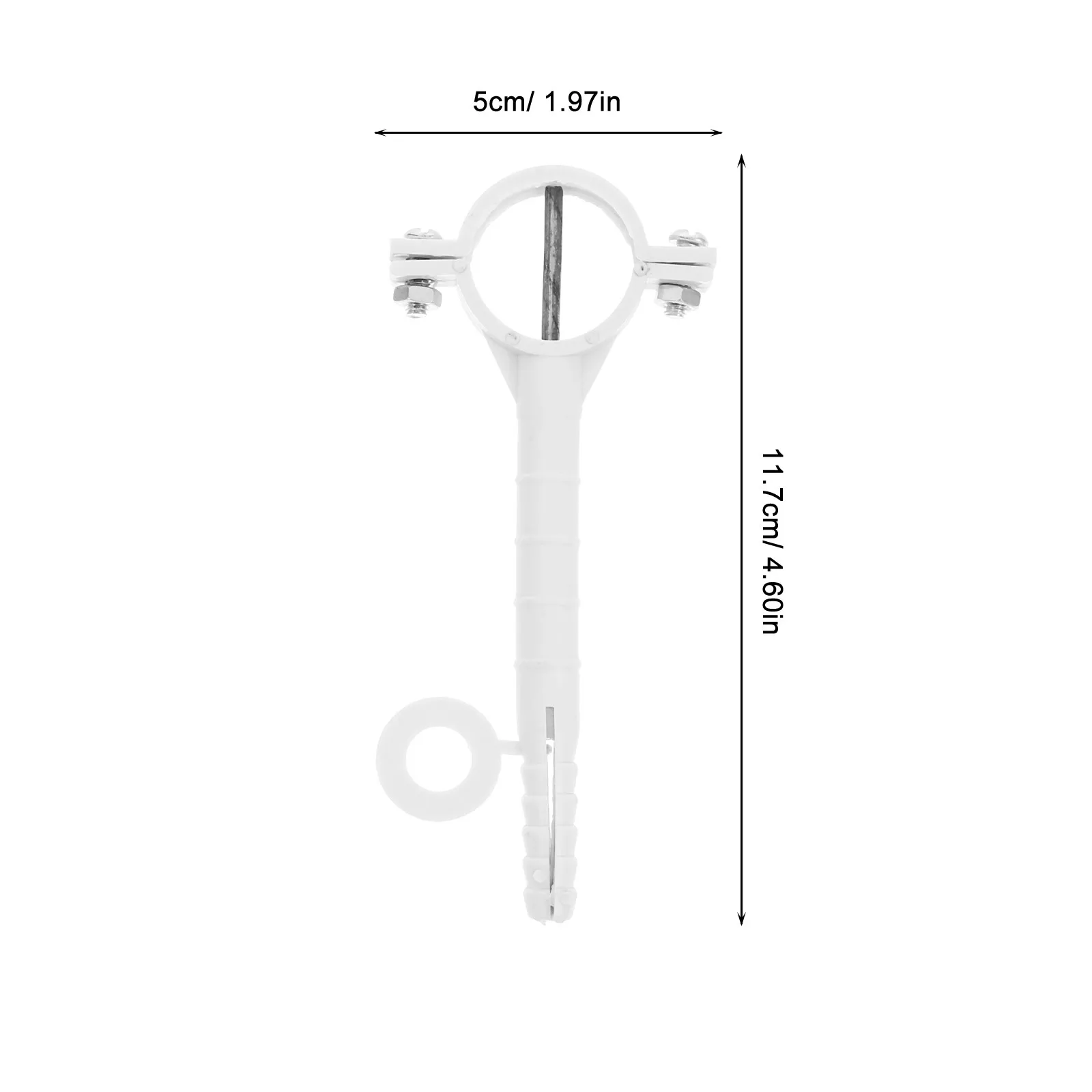 20Pcs Hose Clamps Stainless Steel Mini Pipe Clamp for Automotive Fuel Injection Line Tube Fastening Small Diameter Hose Clip