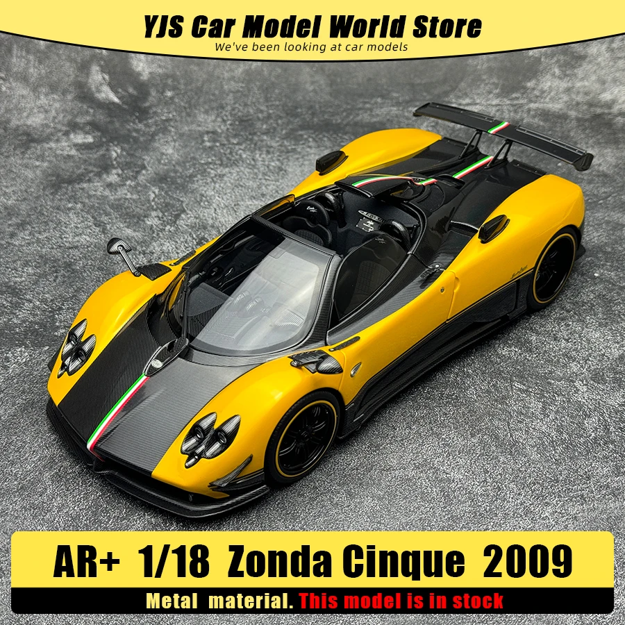 

Почти настоящий AR 1/18 Zonda Cinque Roadster 2009 Limited to 1008, литая под давлением металлическая модель автомобиля