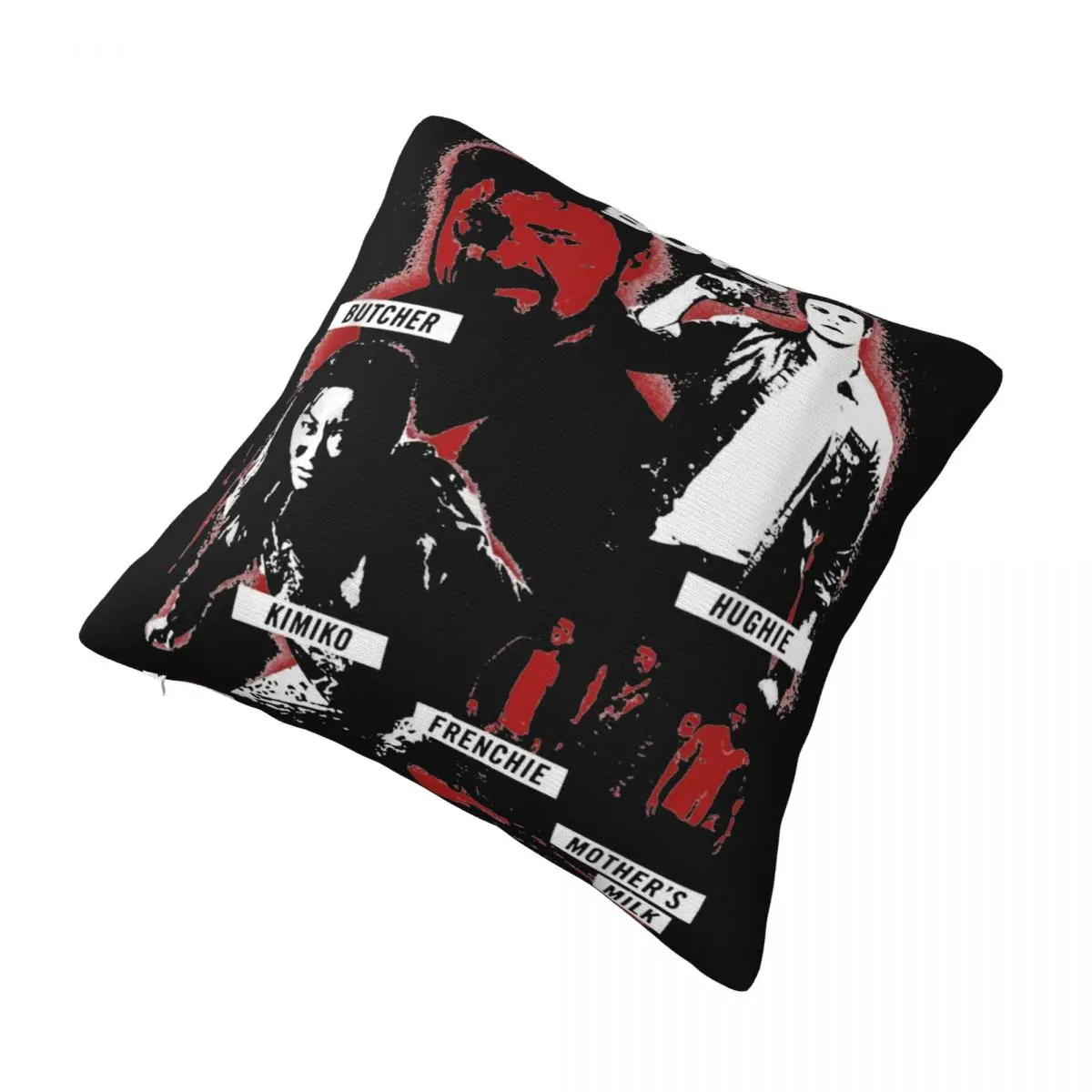 Decorative Pillow Cover The Boys Season 4 TV Show Merch Home Billy Butcher Pillow Case Cover Square Style Multiple Sizes