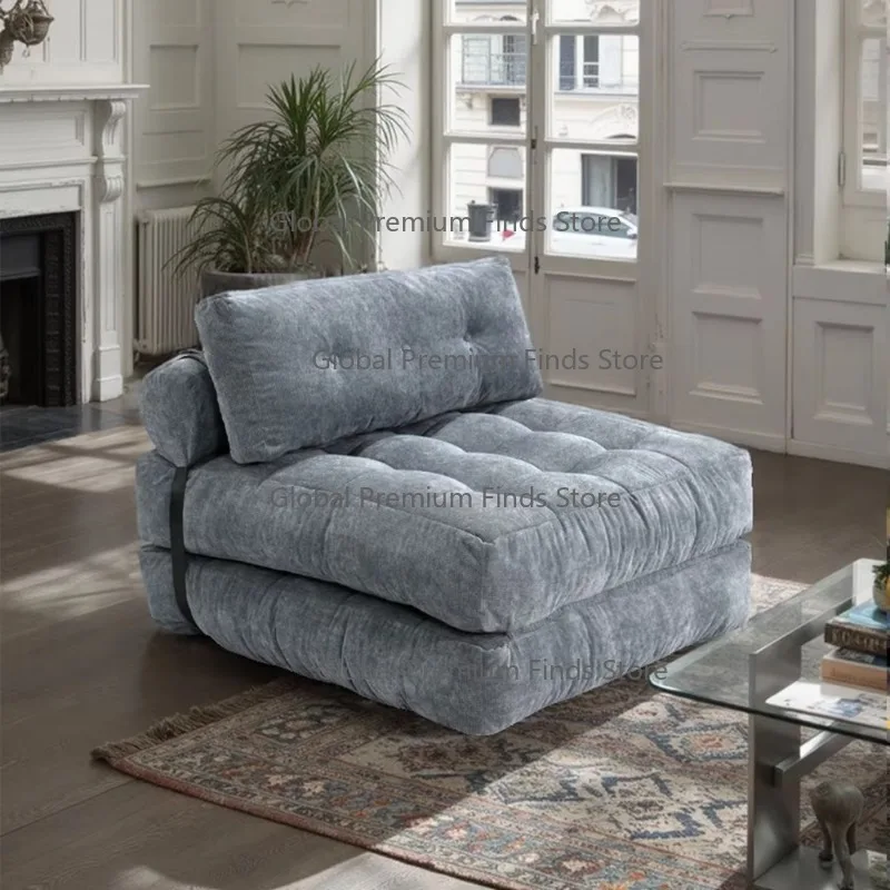 Modern Fabric Vacuum Compressed Tofu Height Density Sofa Set for Living Room Villa Hospital & School