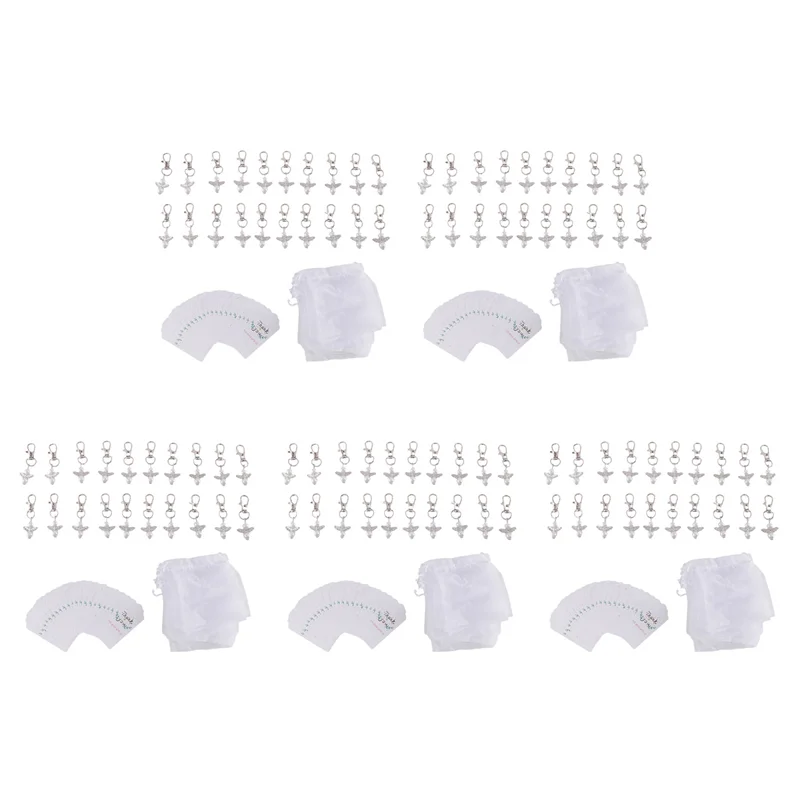 

YLS-Guardian Angel Keyring,100Pcs Party Favours Christening Wedding For Communion Confirmation Keyring Girls Thank You Gift
