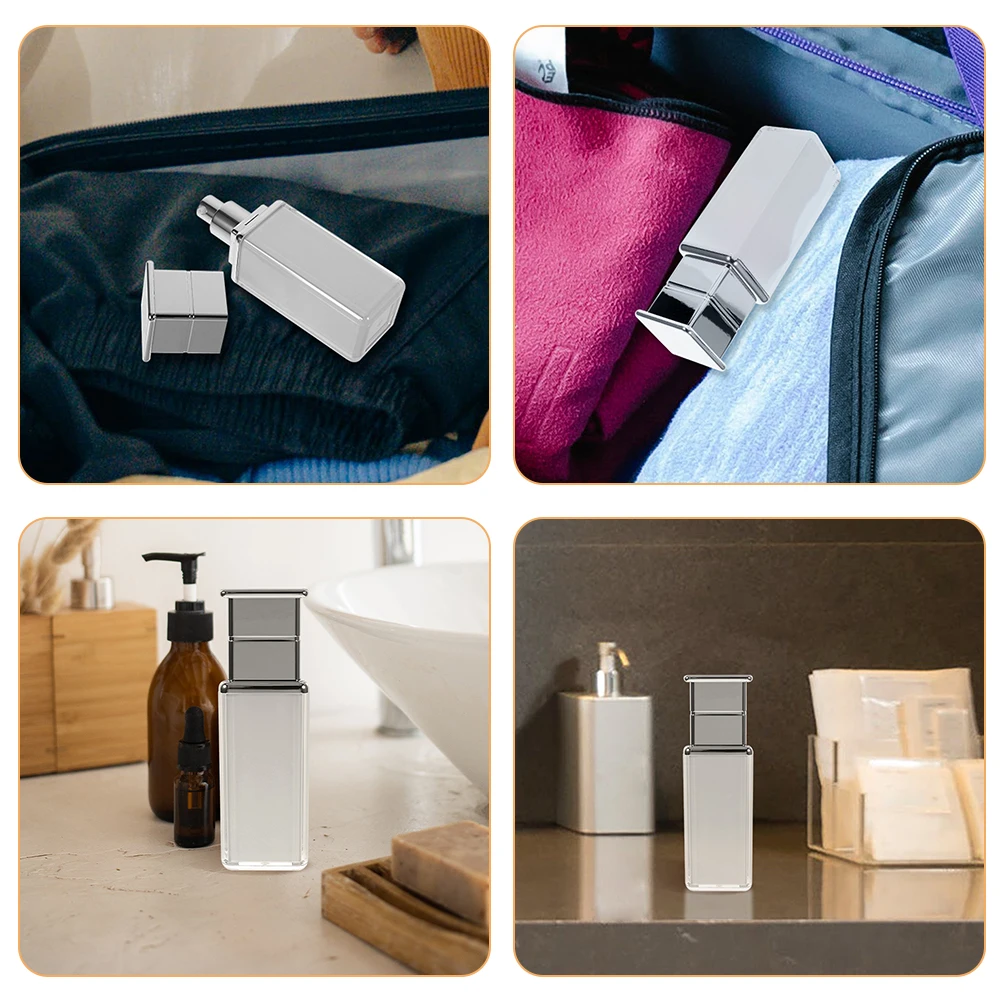 

Lotion Bottle Pump Travel Bottles Refillable Container for Shampoo Cream Essential Oil Dispenser Plastic Storage