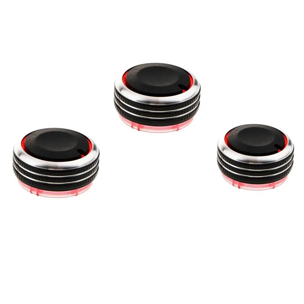 Air Conditioning Heater Switch Knob Aluminum Alloy Replacement Button for VW 1