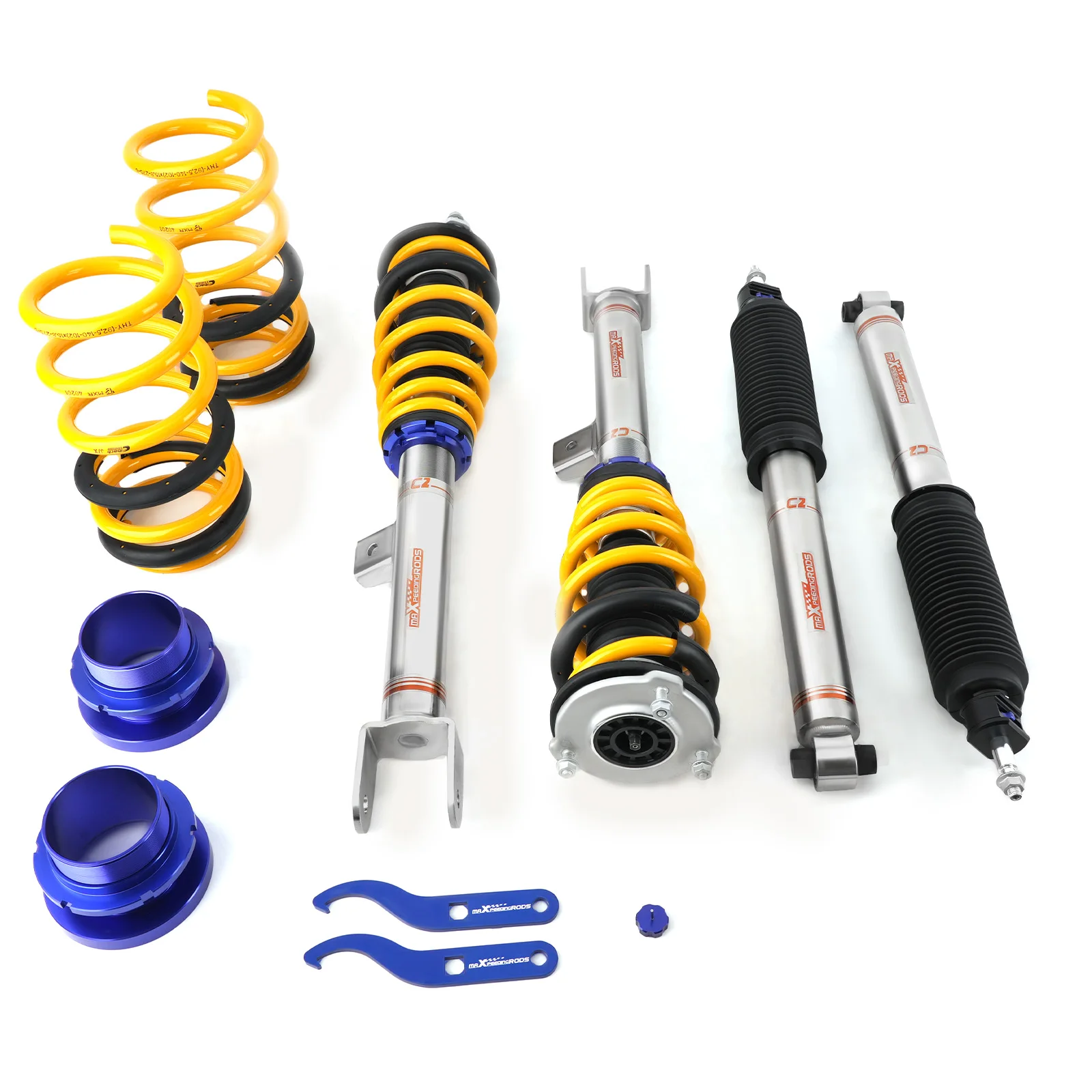 

NEW Comfort Adjustable Coilovers with EIBACH Springs For Tesla Model 3 RWD