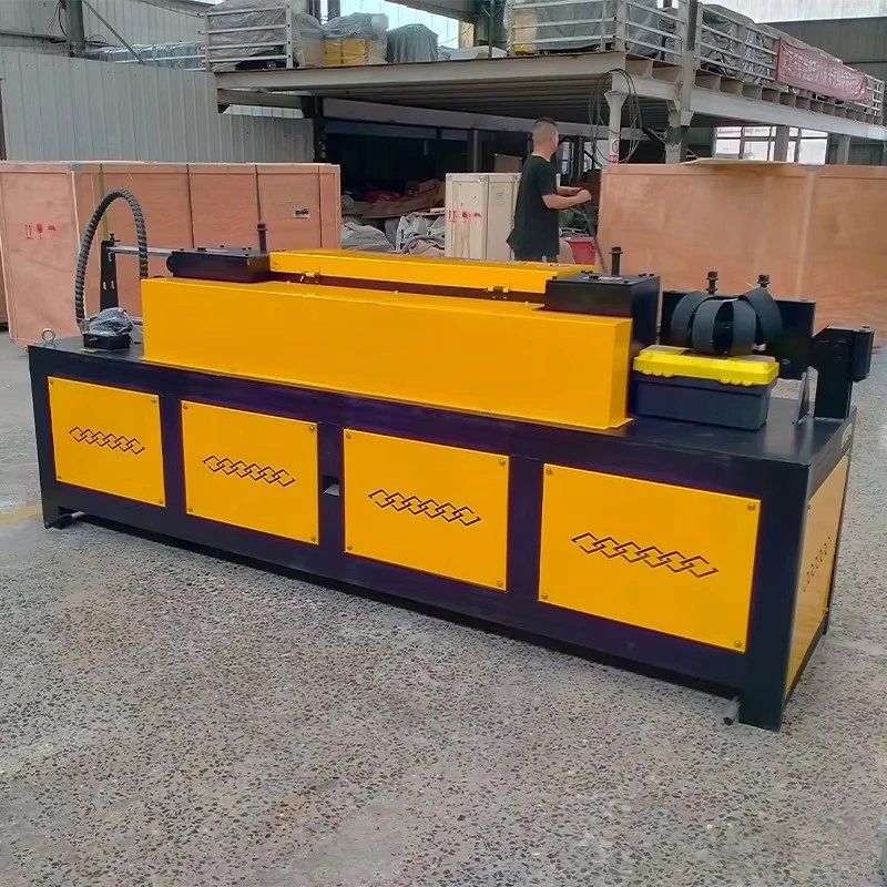 Industrial Grade Heavy Duty Hydraulic Rebar Straightening Shearing Machine with Remote Control Rebar for use