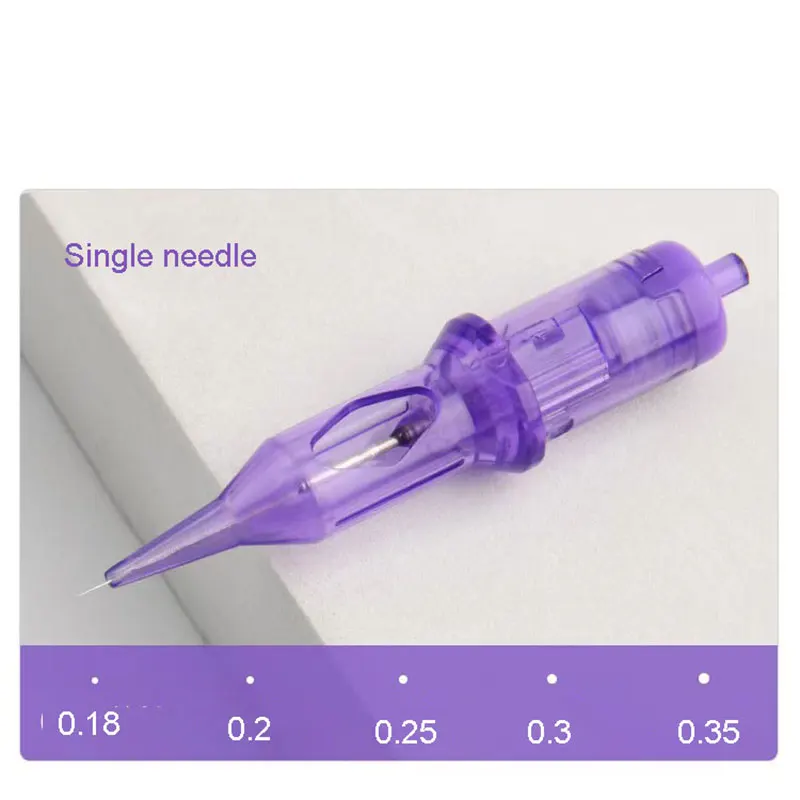 프로 RL 라운드 라이너 문신 카트리지 바늘, 일회용 멸균 안전 문신 바늘, 문신 기계용 그립 마스트, 로트당 10 개