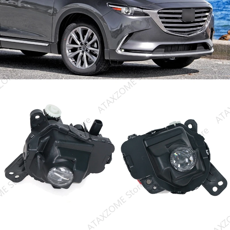 

Fog Light For Mazda CX3 2016 2017 CX4 Atenza 2017 2018 CX9 2017 2018 Foglights Bumper Grille Signal Lamp Headlight