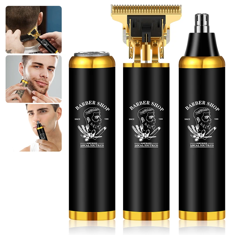 

2026 New ModelPortae Mini Electric Shaver for Men Golden USB Power Washae Replacement ade Beard Knife for Face Body