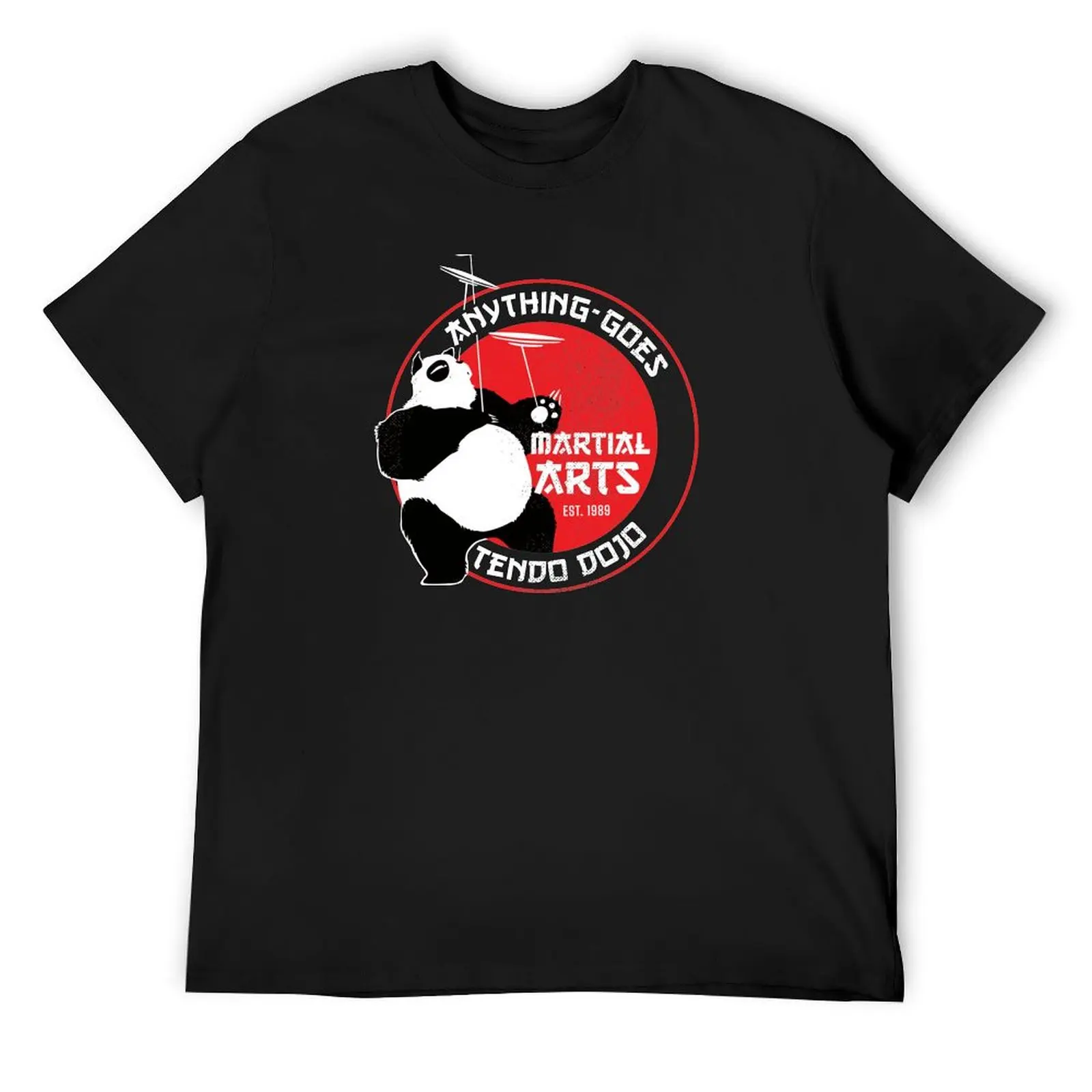 

Panda - Anything-Goes Martial Arts Dojo - Ranma 1/2 T-Shirt football t shirt Anime t-shirt mens clothing