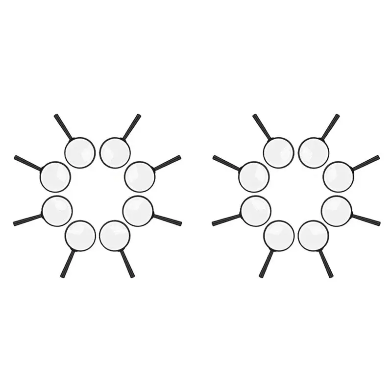 

Детские лупы, 16 шт., пластиковые ручные мини-портативные лупы, маленькие детские лупы для исследователей-AT30