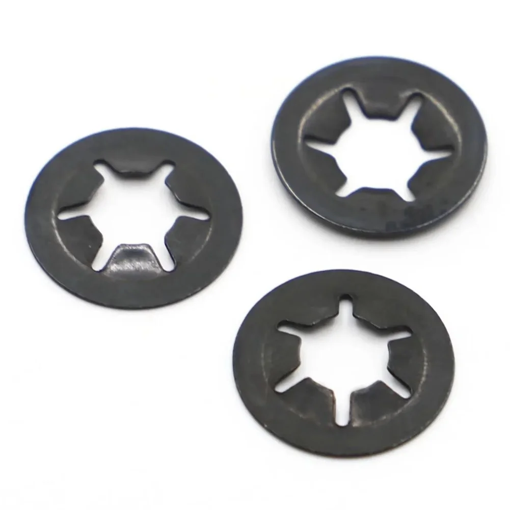 Easy Storage Washer Box Manganese Steel Vibration Resistant Plum Blossom Washers Manganese Steel Material Secure Fastening
