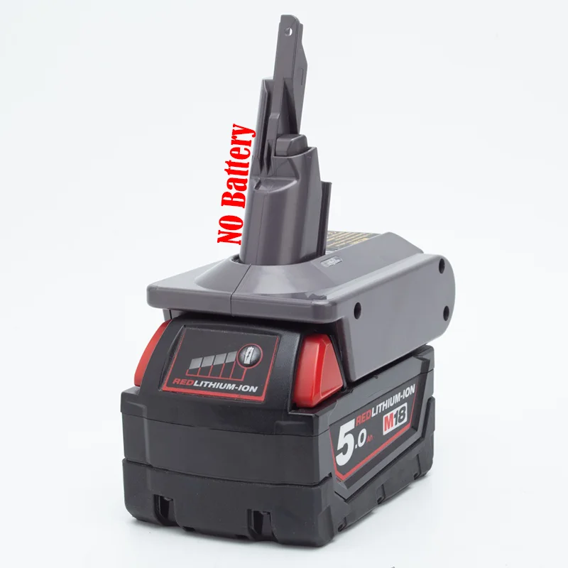 

Battery Adapter Converter for Milwaukee 18V/20VMAX Li-Ion Tools to Dyson V7 Series Power Tool Accessories (NO Battery)