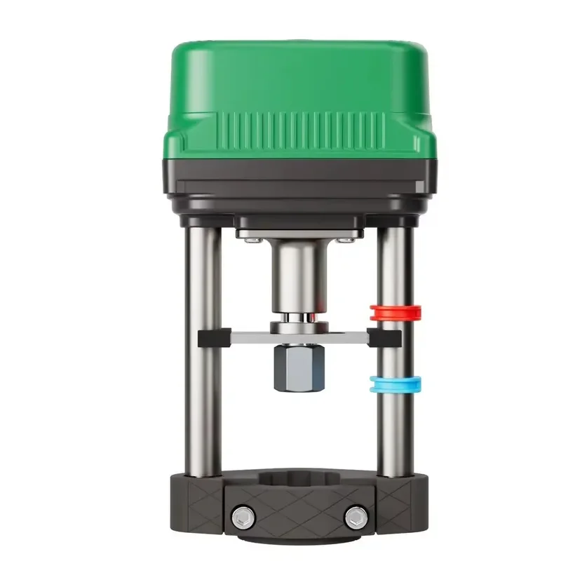 Detalhe 3 de Válvula solenoide Electric Solenoid Control High Temperature Industrial Pressure Divert Radiator Valve Controller Actuator OEM Pneumática