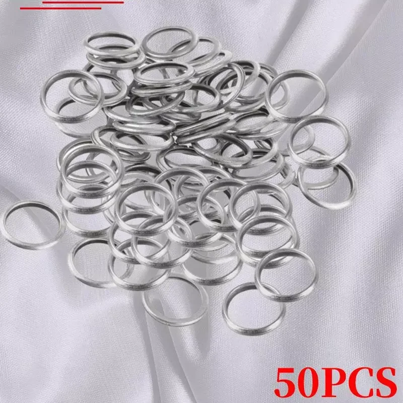 50x junta de tapón de drenaje de aceite de arandela de aplastamiento M16 803916010 para Dorman 095-159 Subaru