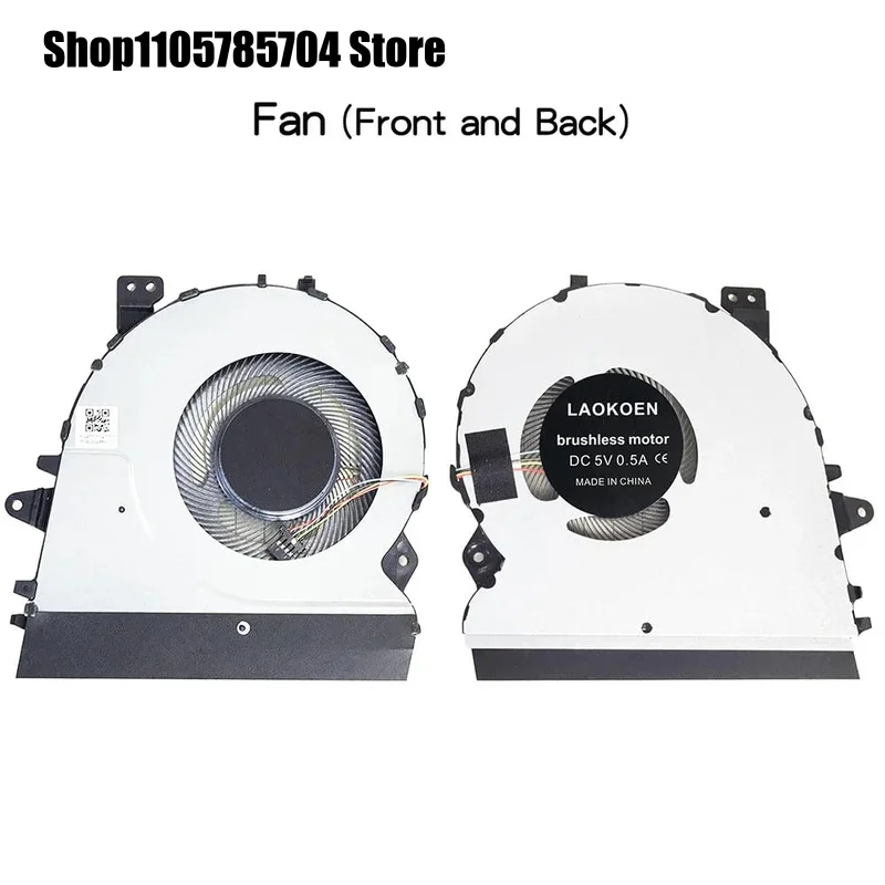 Replacement Cooling Fan for ASUS ZenBook 14 UX431 UX431F UX431FL UX431FLC UX431FA UX431FAC UX431FN UX431DA UM431 UM431DA Series