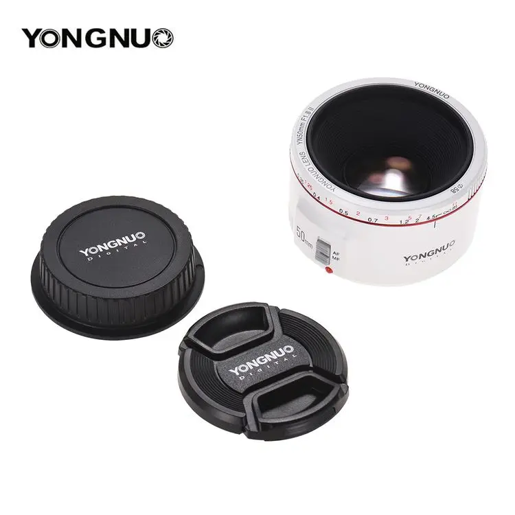 

Объектив YONGNUO YN50mm F1.8 II стандартный основной объектив с большой апертурой и автофокусом камеры для Canon EOS 70D 5D2 5D3 600D DSLR камеры