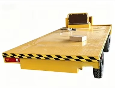 Multifunctional Electric Goods Trolley Stand Drive Heavy Load Electric Flat Cart Industrial Handling Electric Carts