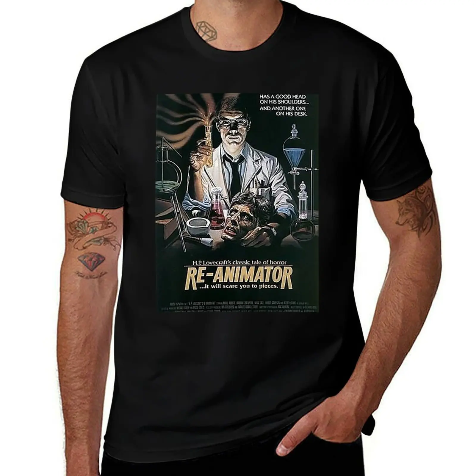 

Re-Animator T-Shirt Casual Trendy Short Sleeve T-Shirt