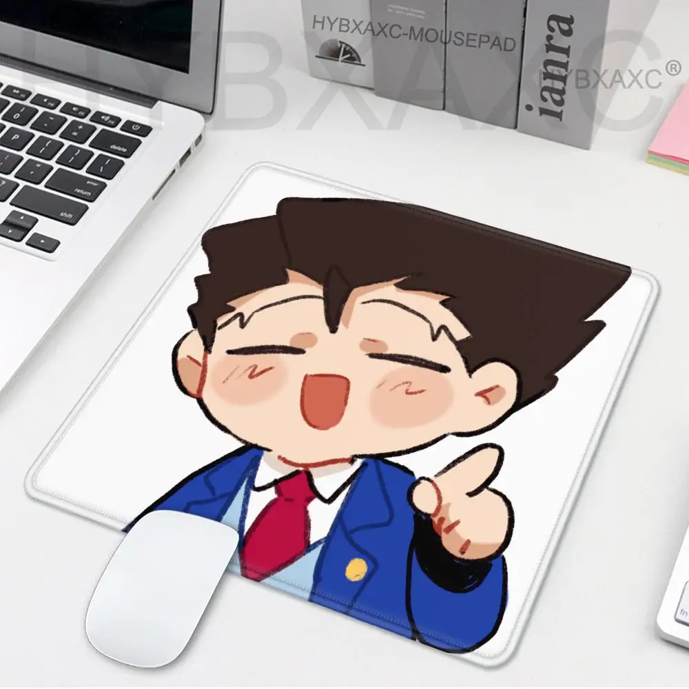 

Anime Ace Attorney Phoenix Wright Miles Edgeworth Cosplay Mouse Pad Cartoon Mouses Mat Desktop Playmat Mats Adorn Xmas Gifts