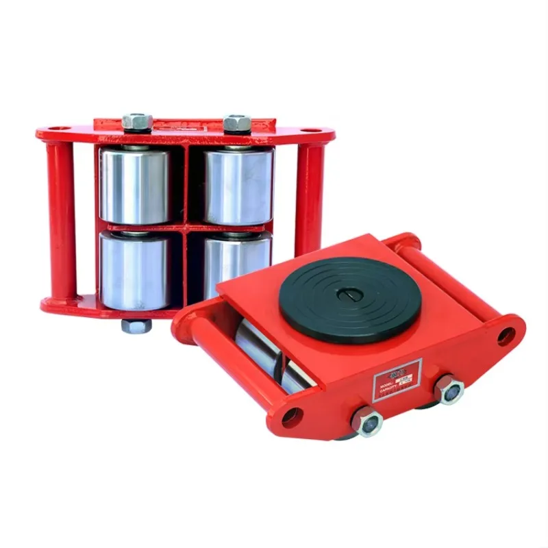 Customizable 6-24 ton cargo trolley with large tonnage mobile skate platform structure OEM support